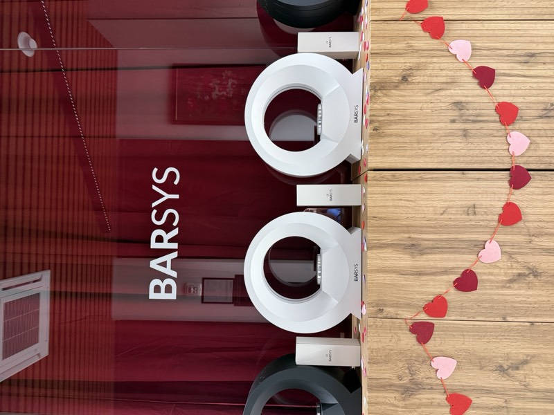 Barsys machines set up for a themed private celebration