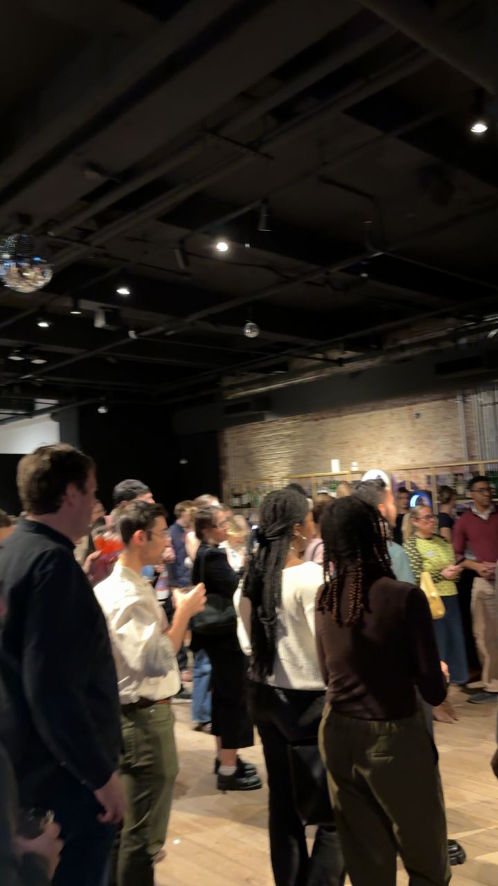 Full crowd at a Barsys cocktail party